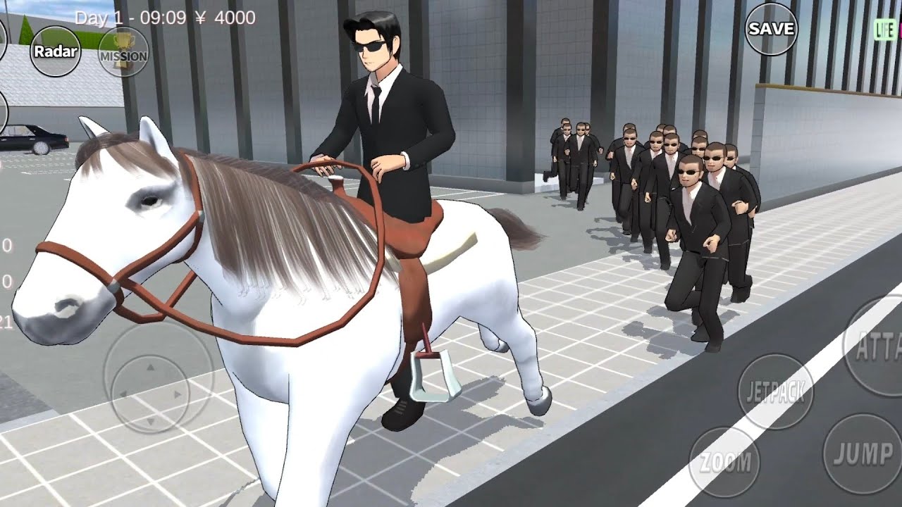 THE POLICE KOBAN PART 2 🚔👮‍♀️‼️ HOW TO DEFEAT BOSS YAKUZA ‼️🚔  SAKURA SCHOOL SIMULATOR GAME PLAY