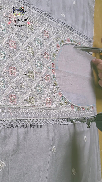 Readymade  Neck Design pe lining Aster kaise attach karen #sewing #tipsandtricks