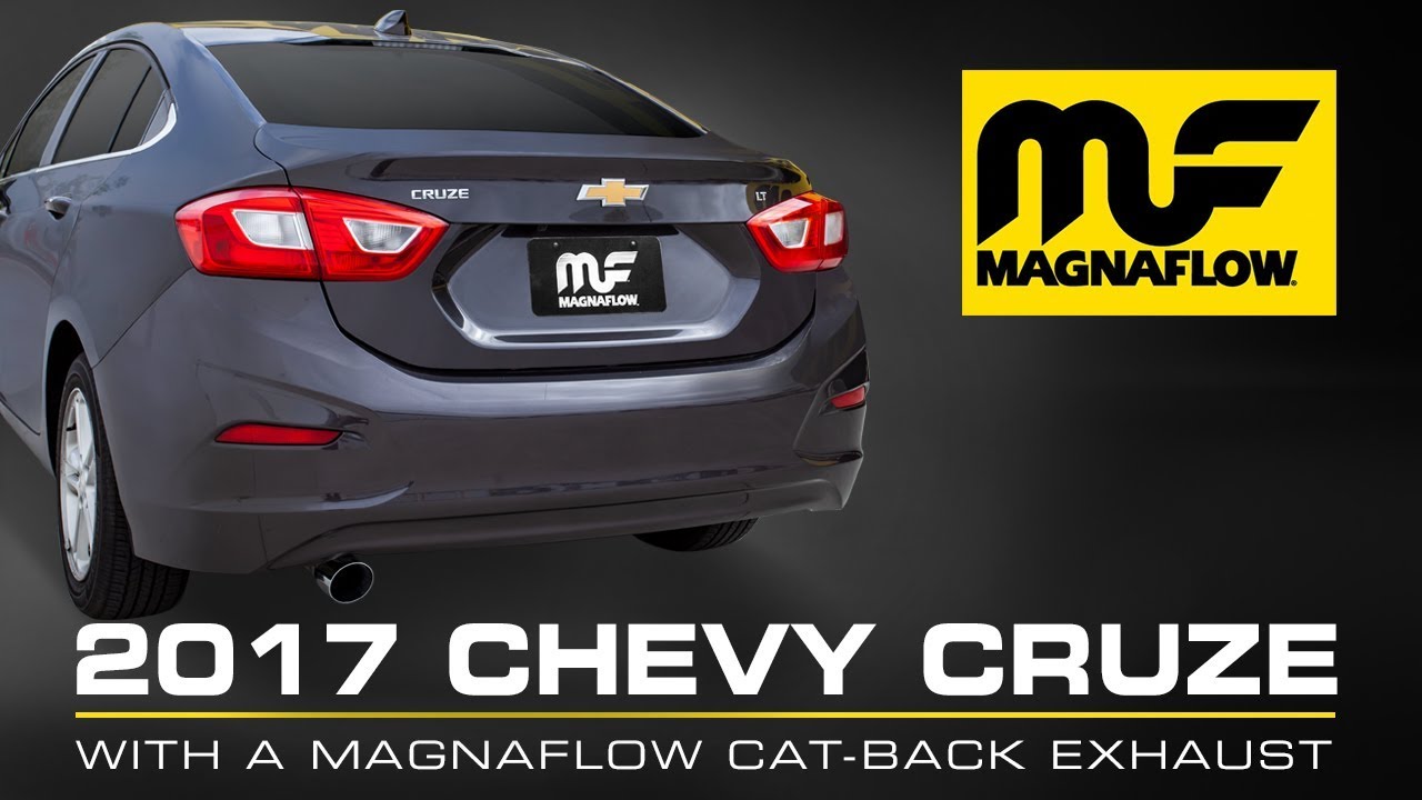 [Hear the Sound] 2016 - 2019 Chevy Cruze MagnaFlow Cat-Back Exhaust