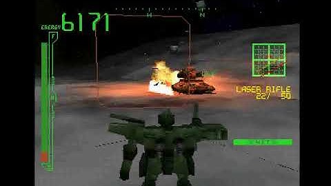 Armored Core (PS1) - Master of Arena Mission 7: Enemy Fortress