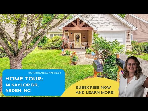 14 Kaylor Dr, Arden, NC home video tour