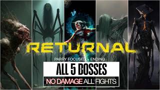 Returnal – All Bosses (No Damage) 4K 60FPS
