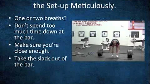 Deadlift Technique: How to Coach the Set-up for St...