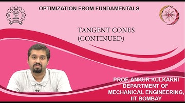 Lecture 15A: Tangent cones (continued)
