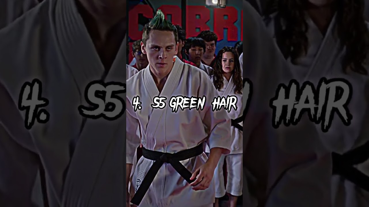 Ranking Hawk's Hair in Cobra Kai 