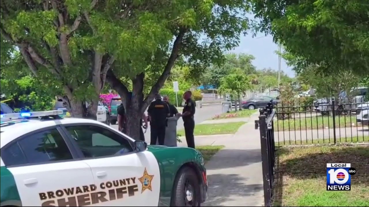 Deputies investigate Pompano Beach shooting - YouTube
