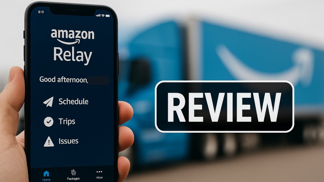 How To Use Amazon Relay App For Drivers (2025) - YouTube