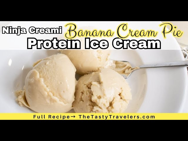 Ninja Creami Banana Pudding Ice Cream, Recipe