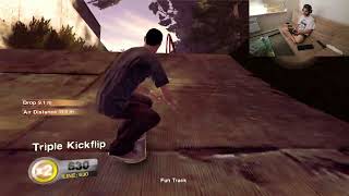 Skate 2 DOUBLE FLIP CHALLENGE
