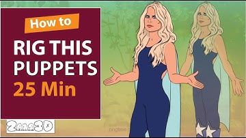 How to Rig this Adobe Character Animator puppet in 25 Minutes