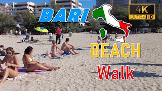 Bari Pane e Pomodoro Beach Walk 4K Italy