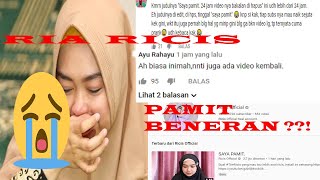 Mengejutkan Inilah Alasan Ria Ricis Pamit Dari Youtube