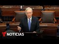 El Senado votó a favor de absolver al expresidente Trump | Noticias Telemundo