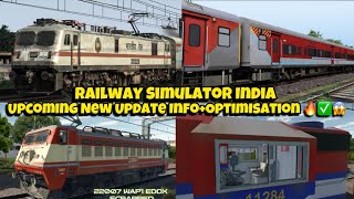 Railway Simulator India | Upcoming New Update Info+Optimisation￼ 🔥✅😱 screenshot 5