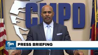 CMPD Press Briefing - January 31, 2020