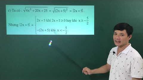 [TOÁN 9HD] CĂN BẬC HAI VÀ HẰNG ĐẲNG THỨC