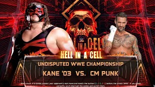 KANE vs CM PUNK – Hell in a Cell | WWE 2K26 🔥 FULL MATCH Gameplay #wwe2k26kanevscmpunk #wwe2k26game