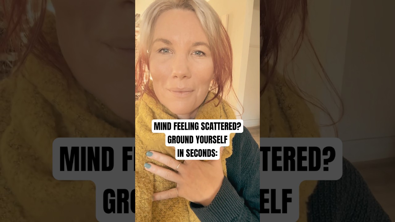 Scattered Mind? Ground Yourself in Seconds. 