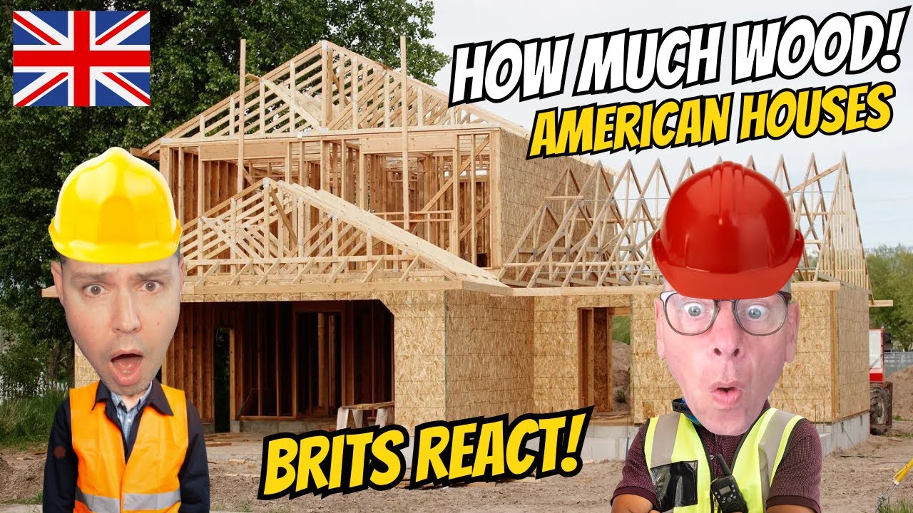 Реакция британцев на то, как строятся американские дома