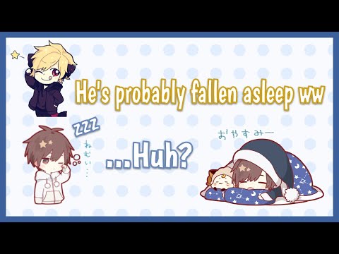 (Eng Sub) Amatsuki fell asleep during stream [96Neko/Amatsuki]
