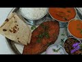🐟 Authentic Surmai (सुरमई / इस्वण) Thali in Malvan 😍 | Kingfish Seafood Special | #KingBriju