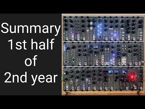 DIY eurorack modular synth : Summary 1st half of 2nd year | HAGIWO's module