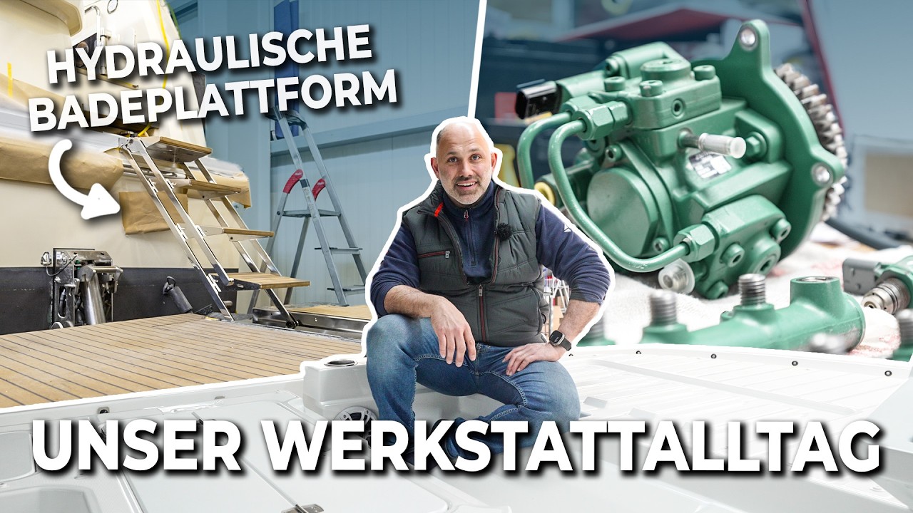⁣Wir schauen hinter die Kulissen! Unser Werkstattalltag bei aqua marin 🛥️🛠️
