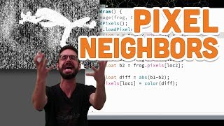 10.6: Pixel Neighbors - Processing Tutorial
