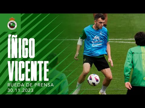 🎙 Vicente: "El equipo está muy positivo, con ganas visitar Anduva y sacar los tres puntos"
