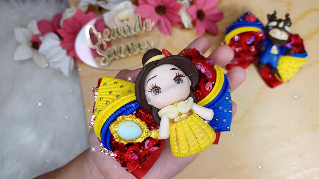 🎀 Como hacer moño gutta con listón de 3.8cm/moñitos en par/laço gutta 💜🎀