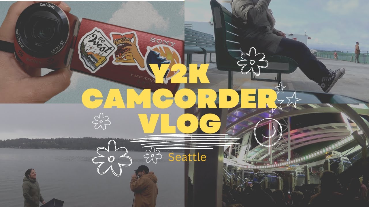 Retro Sony Handycam Camcorder Vlog: 48 Hours In Seattle