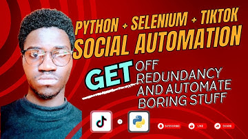 Python Automation Ep1 | 🚀 Automate Your TikTok Posting & Commenting with Selenium and Python! 🤖💻