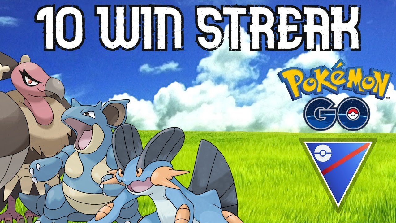 10 WIN STREAK WITH MANDIBUZZ + DOUBLE GROUND! | Pokemon Go Battle League Great PvP