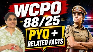 WCPO 88/25 PYQ + Related Facts | Kerala PSC Women Civil Police Officer Previous Questions