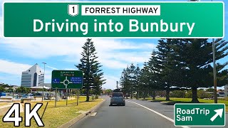 Drive into Bunbury - Western Australia - POV / Music