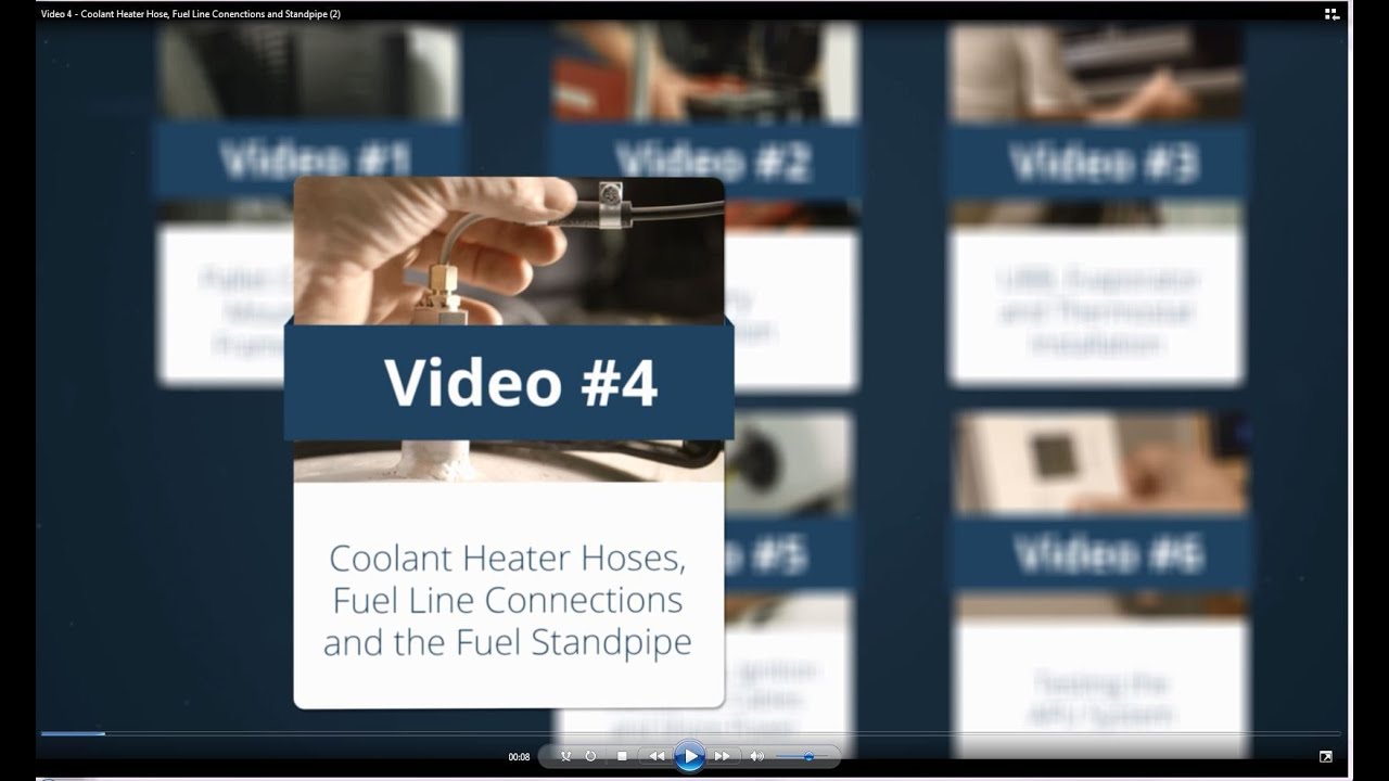Idle Free Systems eAPU® Installation Step 4 Coolant Heater Hose, Fuel