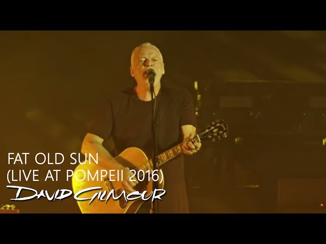 David Gilmour - Fat Old Sun