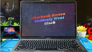MacBook Screen Black but still running fix