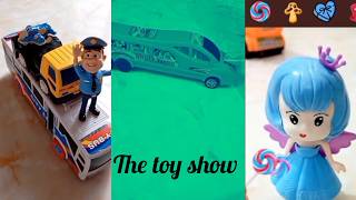 The toy show, learn animal name in english with sound, learn colour name, balloon game live