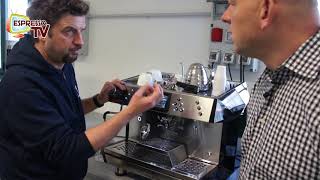 Bezzera Arcadia pressure profiling espresso and coffee machine. Part 1.