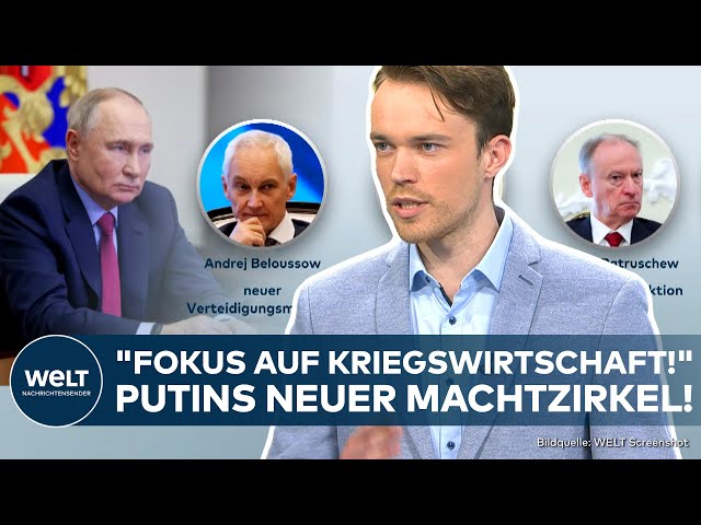 RUSSLAND: Größte Überraschung! Putins Personalrochade! Kreml-Chef baut Verteidigungsapparat um! class=