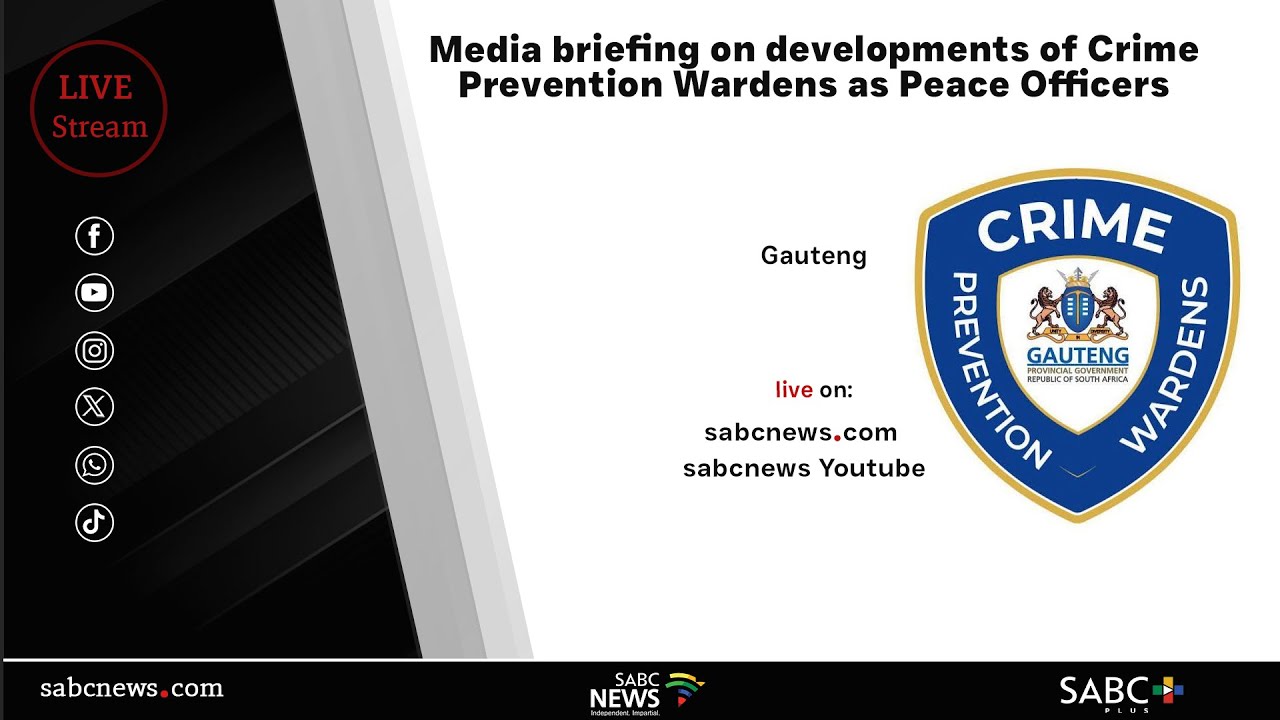 Media briefing on developments of Crime Prevention Wardens as Peace Officers