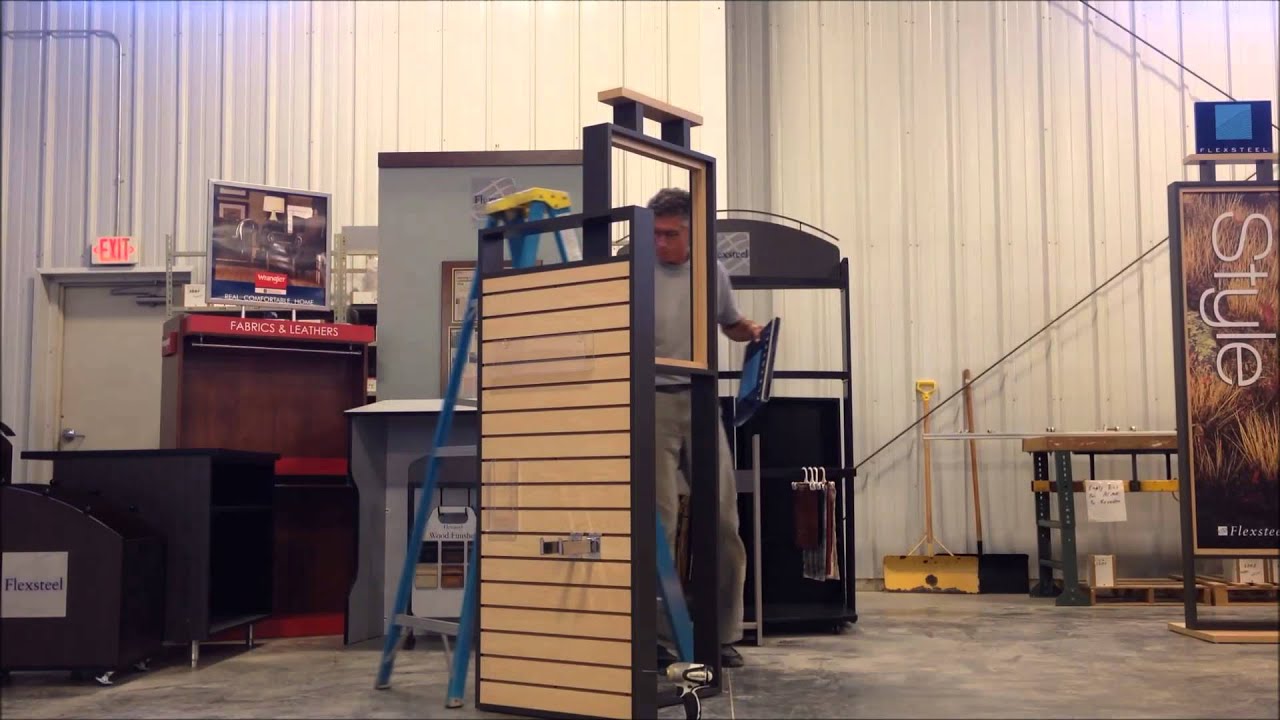Flexsteel T Display Assembly YouTube