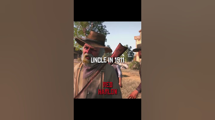 Uncle 🥶 | #reddeadredemption #rdr2  #uncle #redharlow #shorts #recommended #viral #fypシ