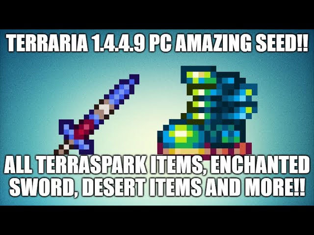 This is the BEST SEED in Terraria 1.4.4.9 (Works on all platforms) 🌱 , how to see coordinates in terraria