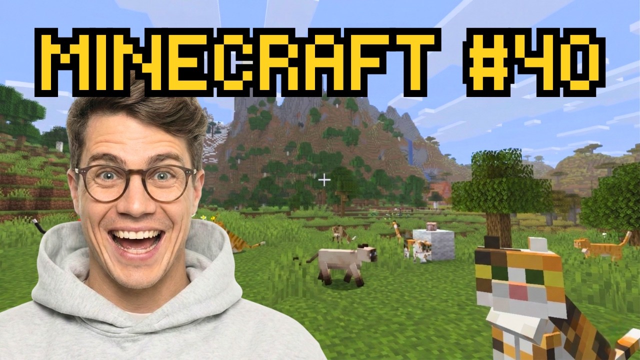 Minecraft #040 | Unsere Katzen laufen weg!
