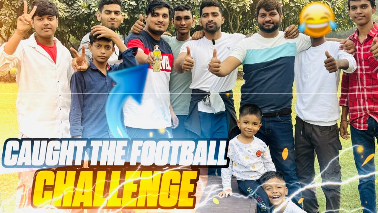 Caught the ball challenge. funny game, enjoyment, football game, Khelega India to jeetega India 🚀