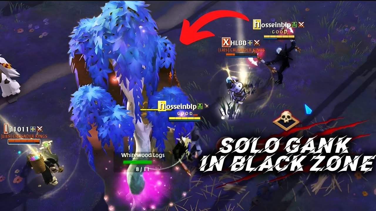 Solo gank in open would 