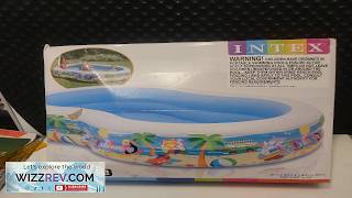 Intex Inflatable Swimming Pool 2.62m 103 Swim Centre Family Kids Children 6y+