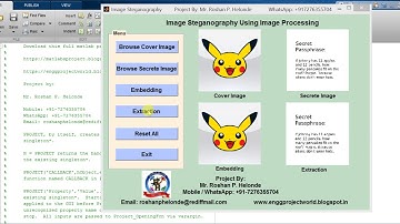 Digital Image Steganography In Matlab